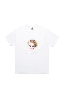 THE DARK KNIGHT TRILOGY / CREW NECK T-SHIRT ( TYPE-2 ) / WHITE (TDKT-WM-TEE10)