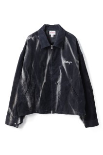 Sun-Faded Corduroy Work Blouson - BLACK (G15BL033)