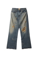Bootcut Wide Jeans - INDIGO (G15PT054)