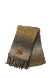 Gradient Knit Scarf - GREEN (G15AC201)