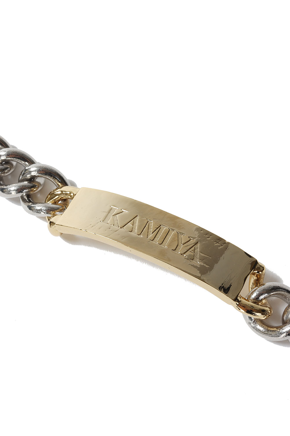 KAMIYA ブレスレット KAMIYA - アイディー ブレスレット - KAMIYA ID Bracelet - GOLD