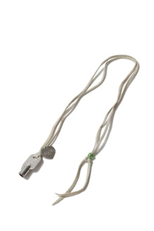 Key Charm Leather Necklace - SILVER (G15AC212)