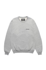 HEAVY WEIGHT CREW NECK SWEAT SHIRT / GRAY (25FWE-WMC-SS03)