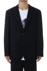 SINGLE BREASTED JACKET ( TYPE-1 ) / BLACK (WMGP-WMO-SU01)
