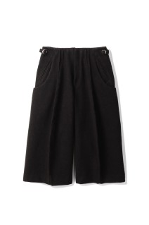 S CURVED UTILITY CAPRI TROUSERS - BROWN (NF252P02)