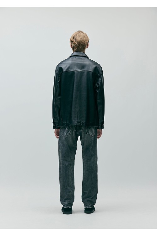 ジャケット・アウター NEIGHBORHOOD LEATHER CAR COAT BLACK S NEIGHBORHOOD Leather Car Coat Black | HAVEN