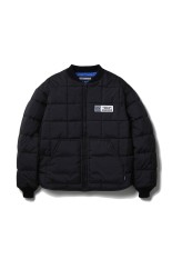 TECH ARMY QUILTING HIGH NECK JACKET - BROWN KHAKI (BW-44025W