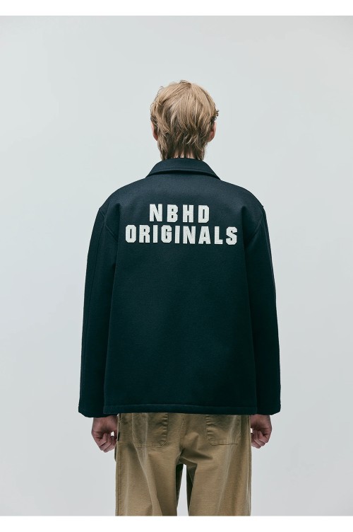 MELTON JACKET / BLACK (252ZANH-JKM02) | セレクトショップ