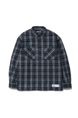 BUFFALO CHECK SHIRT LS / BLUE (252BENH-SHM02) | セレクトショップ
