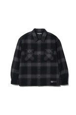 CORDUROY CHECK SHIRT LS / BLUE (252TSNH-SHM07) | セレクトショップ