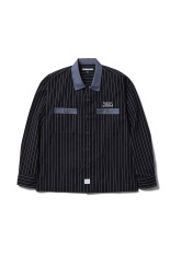 NOFOLK CHAMBRAY LS SHIRT - BLACK (221WVDS-SHM04) | セレクト