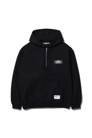 CLASSIC SWEAT HALF ZIP HOODIE LS / GRAY (252UWNH-CSM02) | セレクト