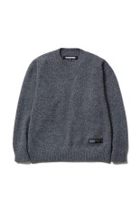 SKELTON SCRATCH KNIT PULLOVER - BLACK (25AW62KN189) | セレクト