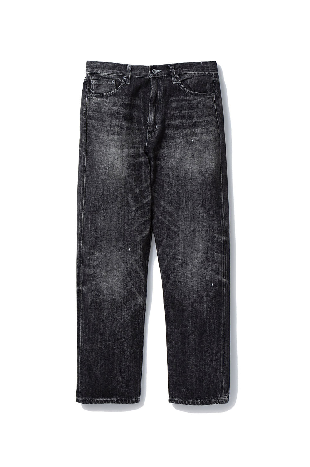 WASHED DENIM DP BASIC PANTS / BLACK (252XBNH-PTM05) | セレクト
