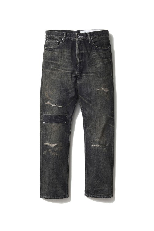 SAVAGE DENIM DP MID PANTS / BLACK (252XBNH-PTM09) | セレクト
