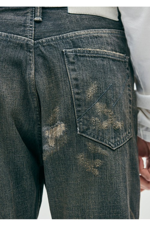 SAVAGE DENIM DP MID PANTS / BLACK (252XBNH-PTM09) | セレクト