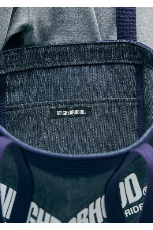 DENIM TOTE BAG-M / INDIGO (252TQNH-CG03) | セレクトショップ 