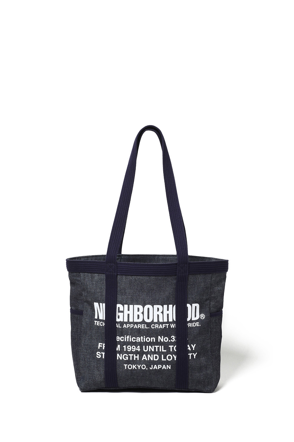 トートバッグ　dopタンバリン インディゴ DENIM TOTE BAG-M / INDIGO (252TQNH-CG03) | セレクトショップ