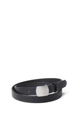 LEATHER EMB WATCH BAND / BLACK (232WKNH-AC01) | セレクトショップ