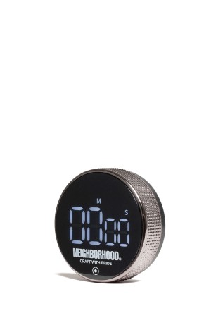LOGO KITCHEN TIMER / BLACK (252WFNH-AC04) | セレクトショップ