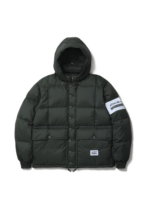 NH X EDDIE BAUER . KARAKORAM DOWN JACKET / OLIVE DRAB (252ZMEBN