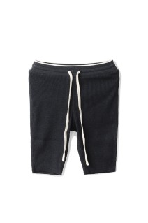 Rib Biker Pants - CHARCOAL GRAY (62520717)
