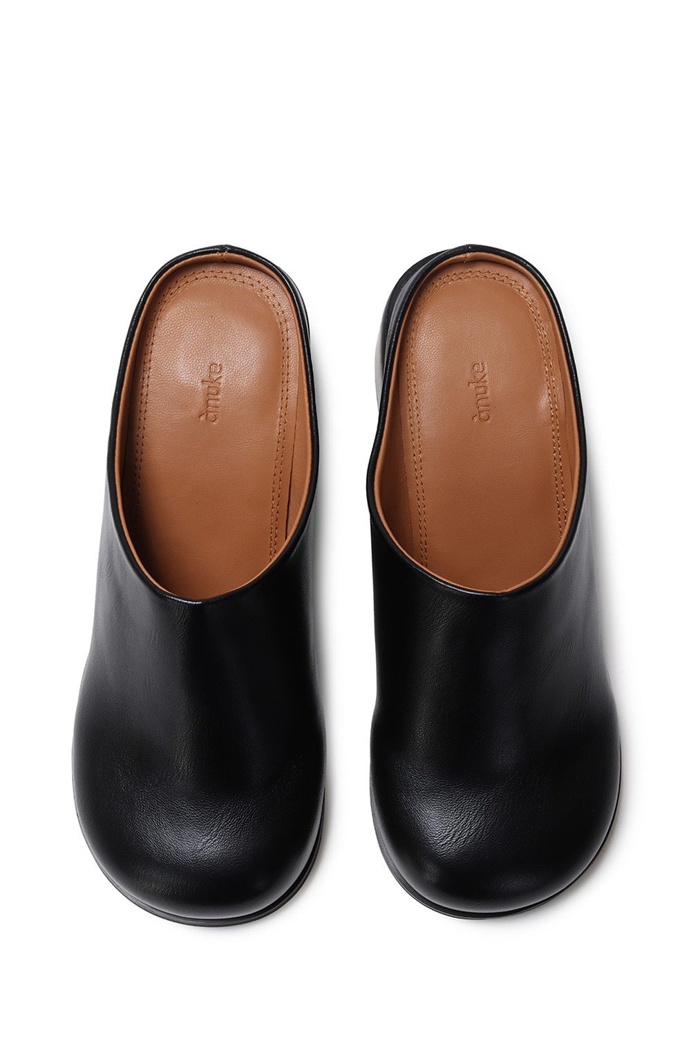 anuke Ecoleather Heel Slip-ons 36 アンヌーク anuke 2025FallWinter