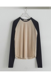 Sheervelour Baseball T-shirts - NAVY (62520605)