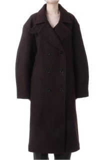Double Tweed Coat - BROWN (62520005)