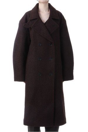 Double Tweed Coat - BROWN (62520005)