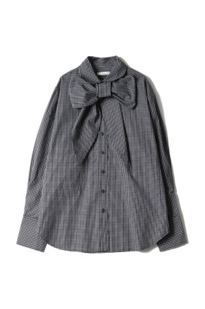Volume Ribbon Shirts - WHITE (62520407) | セレクトショップ