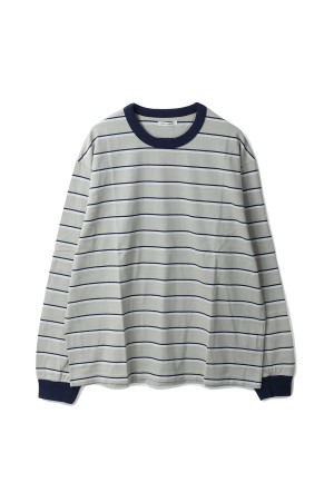 ORIGINAL BORDER L/S T-SHIRTS - GREIGE (253-60104)