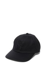 6P LOGO CAP - BLACK (261-60903) | セレクトショップ｜DeepInsideinc