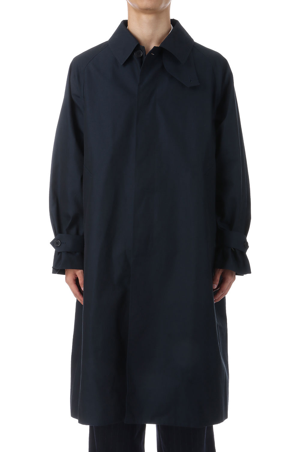 ジャケット・アウター uniform experiment BALMACAAN COAT NAVY L fit