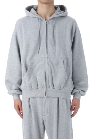 JUMBERCA ZIP UP HOODIE - GRAY (253-60102)