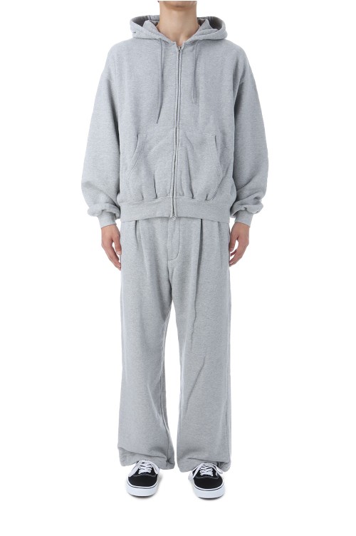 ユッピー JUMBERCA ZIP UP HOODIE - GRAY (253-60102) | セレクトショップ