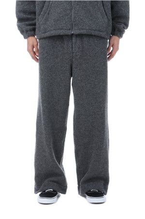 WOOL FLEECE PANTS - GRAY (253−60509)
