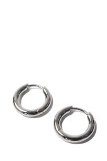 Classic Hoops Small - SILVER (100193)