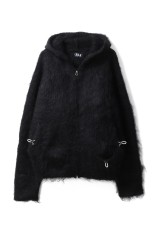 Mohair Hoodie / Black (003341302)
