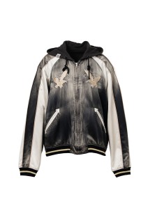 REVERSIBLE SOUVENIR JACKET - BLACK (J15BL143)