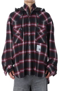 SWEAT HOODIE L/S SHIRTS - RED (J15SH182)