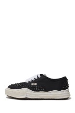 BAKER studded paint canvas Low-Top / BLACK (A15FW733)