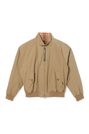x BARACUTA REVERSIBLE HARRINGTON JACKET - TAN (2252-BL80-045)