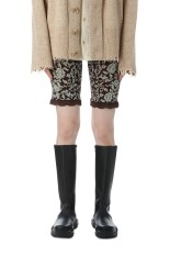 Knit Lace Jagged-hem Skirt - BEIGE (0125030806) | セレクトショップ