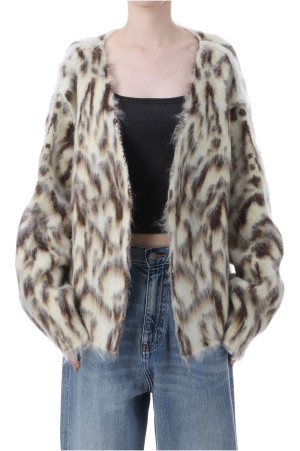 Wide Slit Cardigan - WHITE (0125030507)