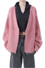 Wide Slit Cardigan - PINK (0125030507)