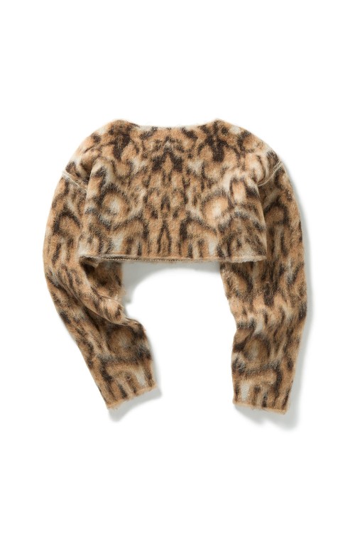 Wide Knit Top and Scarf - BROWN (0125030508) | セレクトショップ