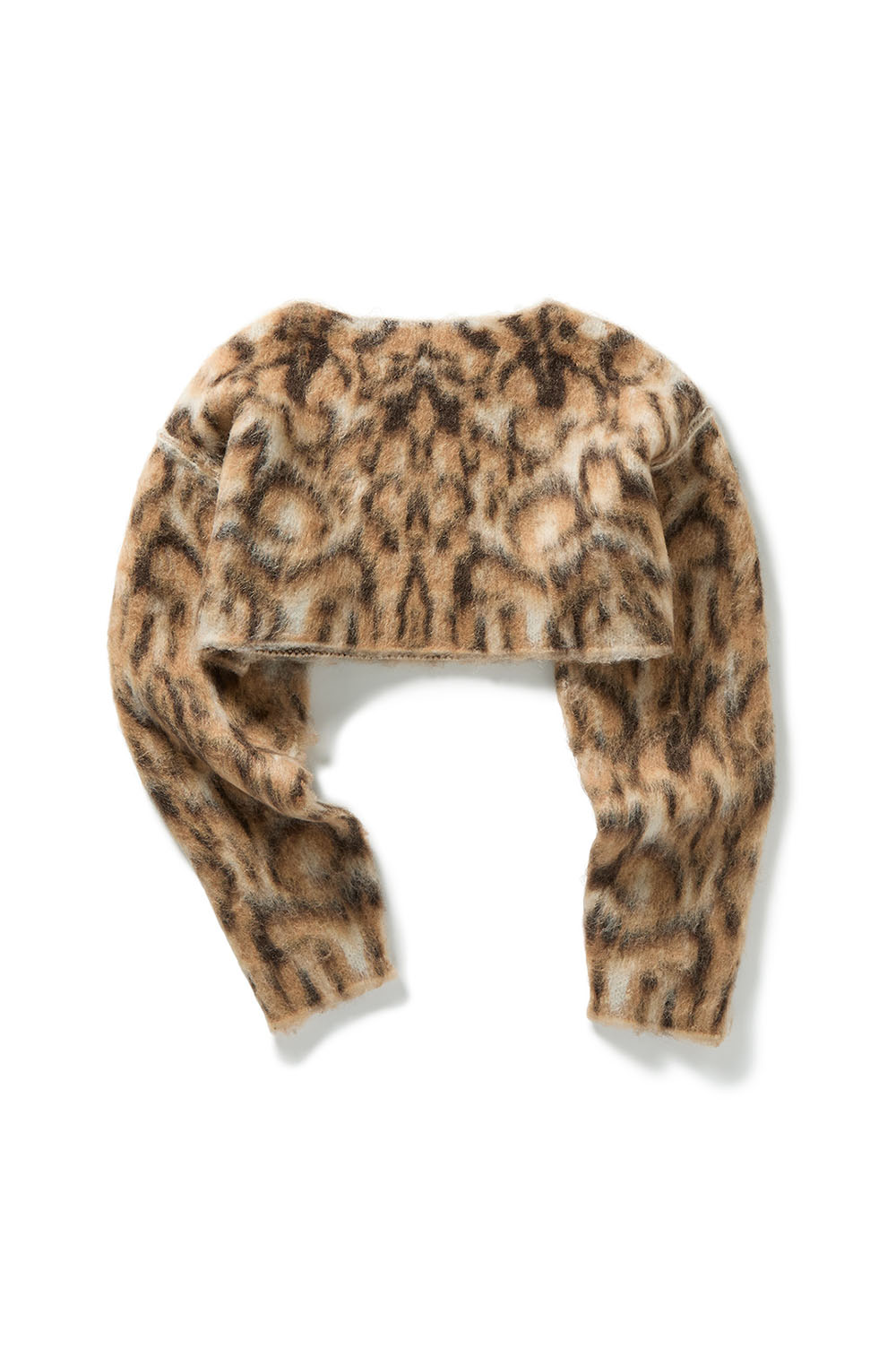 Wide Knit Top and Scarf - BROWN (0125030508) | セレクトショップ