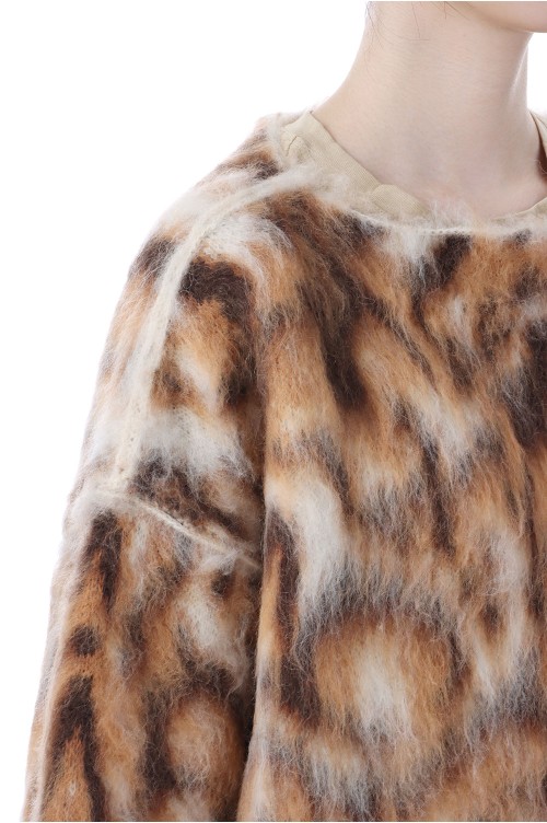 Wide Knit Top and Scarf - BROWN (0125030508) | セレクトショップ