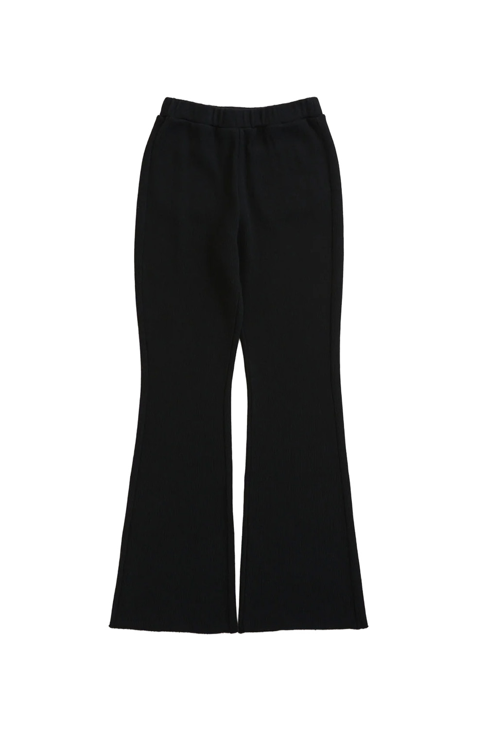 CHUNKY FLARE PANTS - BLACK (25AMSPA12) | セレクトショップ